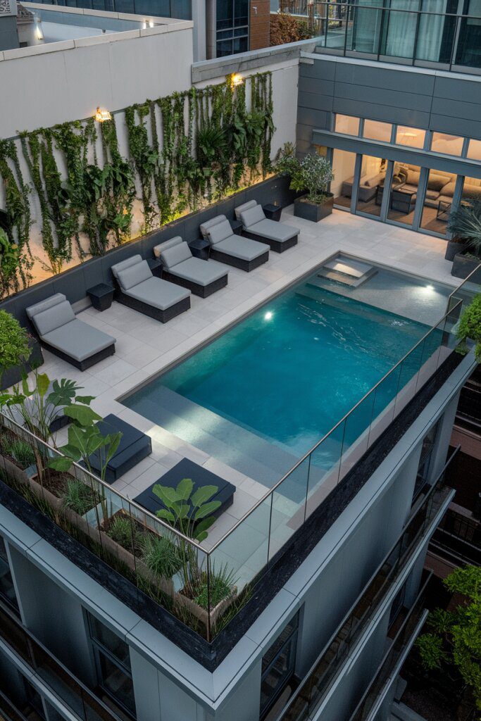 17. Chic City Escape: Rooftop Pool Paradise - photo 2