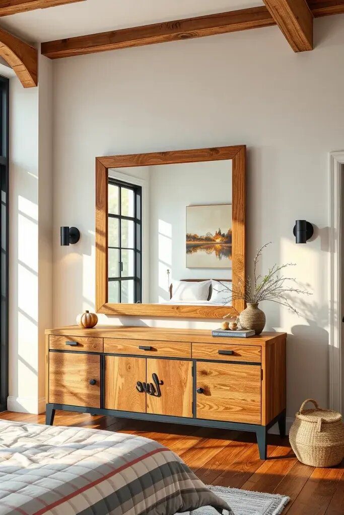 How Rustic Mirrors Add Character to a Room - photo 2
