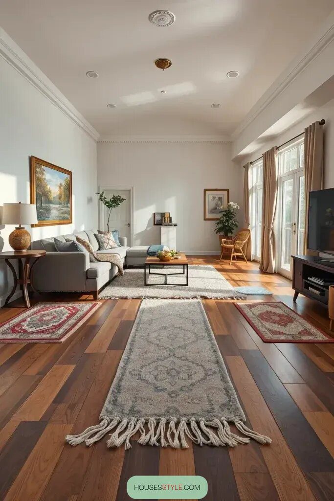 Using Area Rugs to Define Spaces with Style