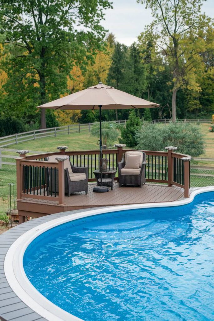 Multi-Level Deck for a Backyard Oasis