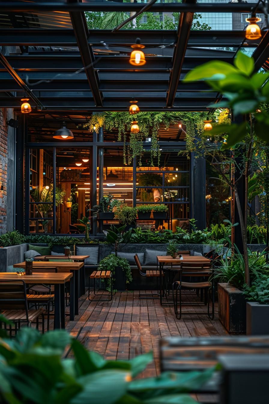 22. Industrial-Chic Patio Design - photo 2