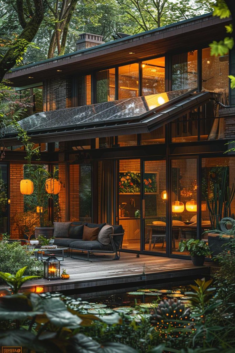 7. Eco-Friendly Solar Panel Roofing