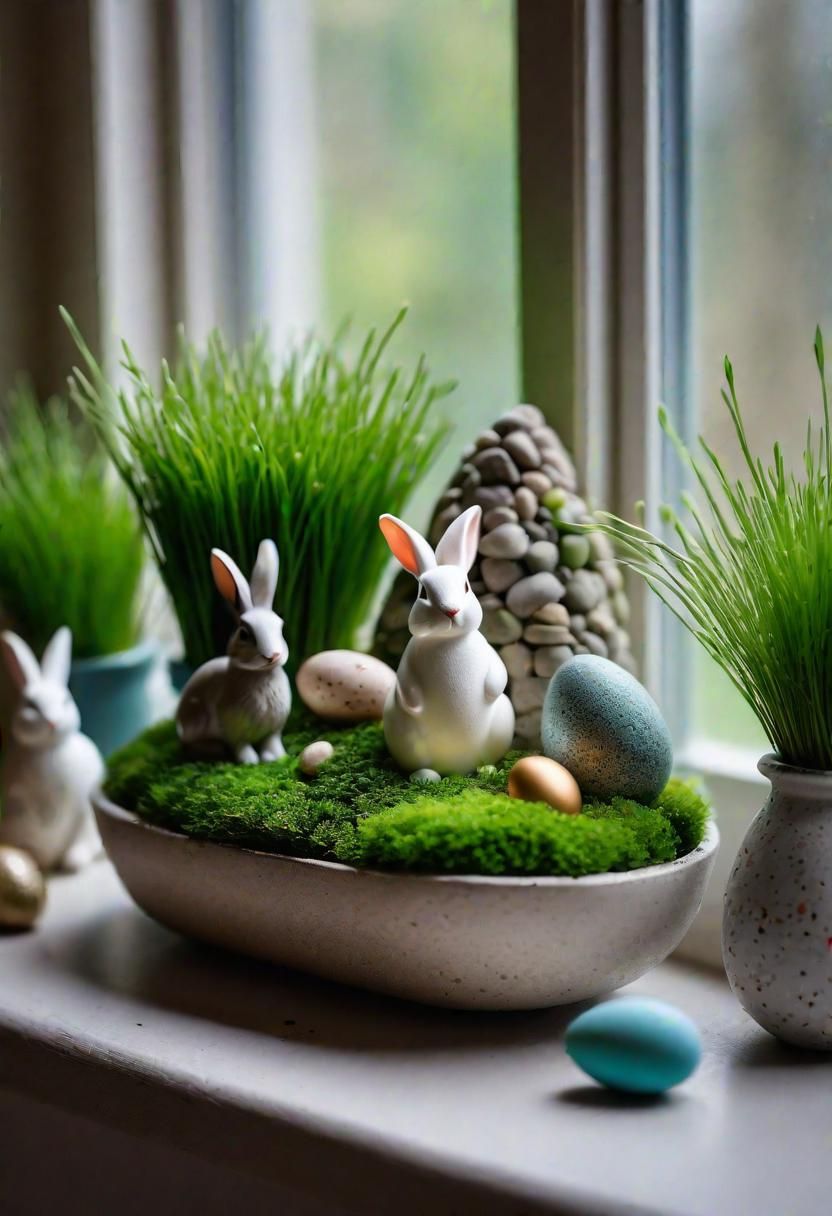 4. Grass and Eggshell Easter Garden - photo 2