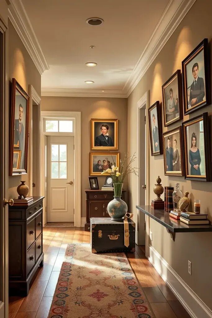 Displaying Family Heirlooms for a Personal Touch
