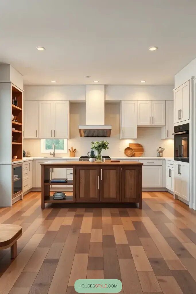 Warm Wood Accents for Simple Kitchens - photo 2