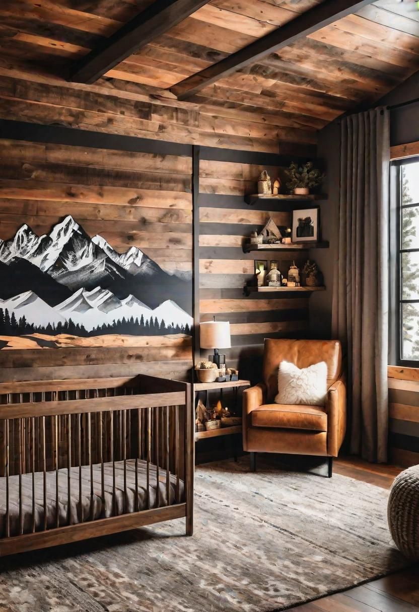 10. Rustic Nursery Decor Inspiration