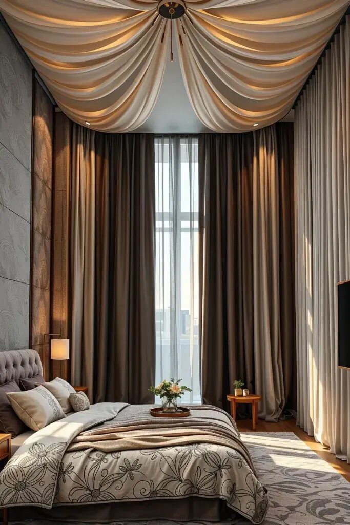 Layered Soft Drapes for Height and Warmth - photo 2