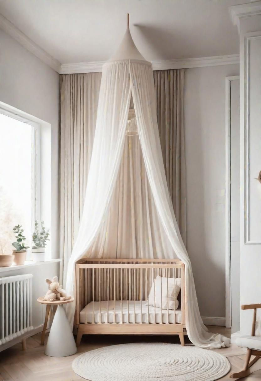 22. Chic Canopy Ideas for the Crib