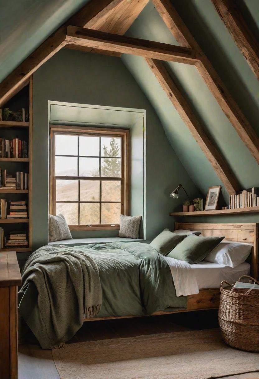 37. Sage Green Cozy Hideaway Ideas