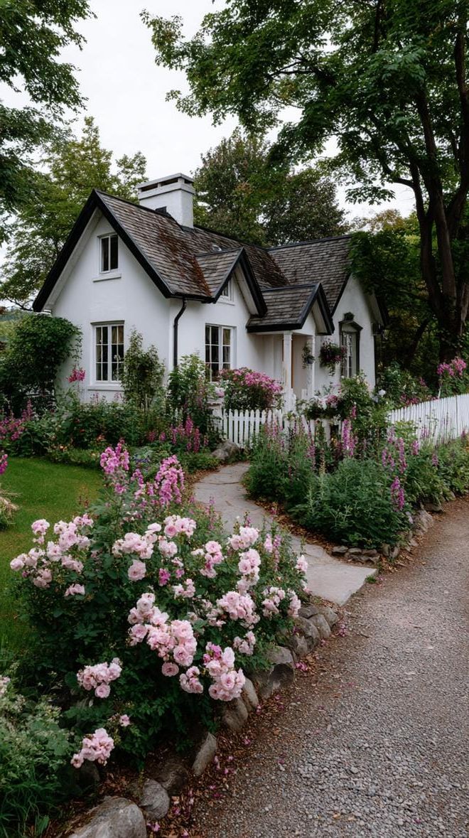 33. A Fairytale Cottage Garden Full of Pink Blooms - photo 2