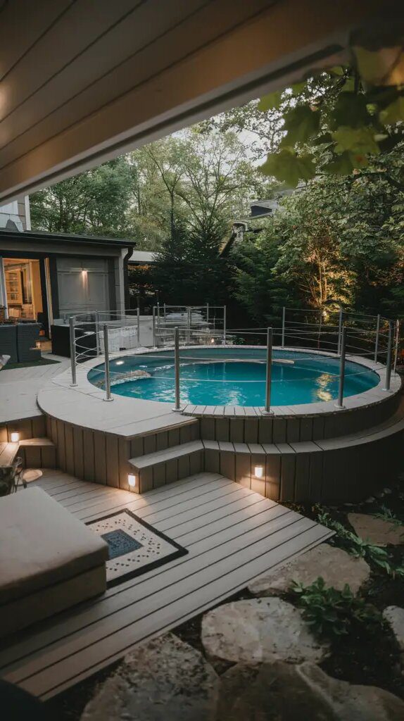 Smart Deck Layouts for Round Pools - photo 2