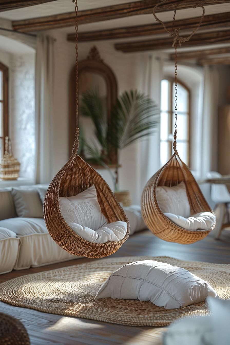 9. Rattan Chairs for Coastal Living Rooms - photo 2