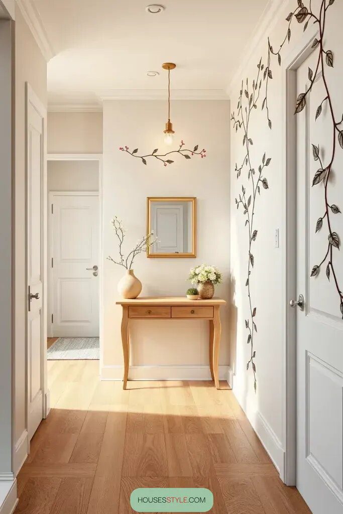 Crafting a Memorable Entryway: 63 Creative Hand-Painted Accent Ideas - photo 2
