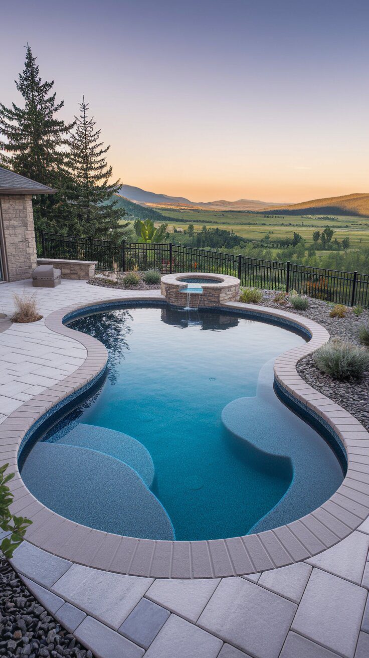 Creative Pool Shapes for Unique Backyards