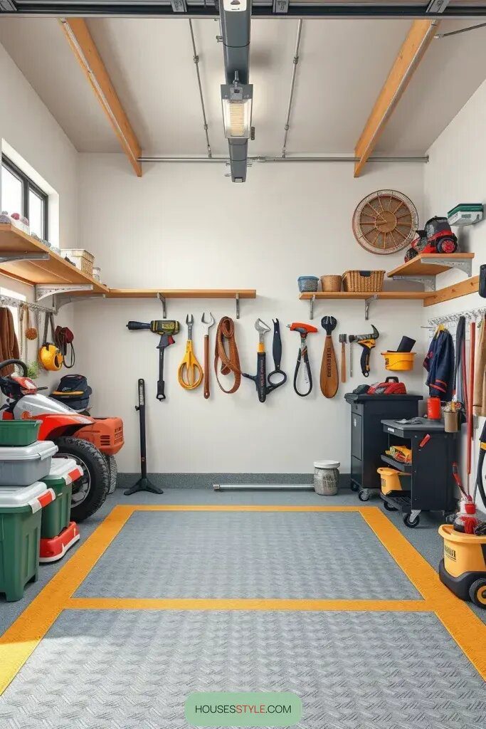 Zone Your Garage for Tools, Sports Gear, and Seasonal Items