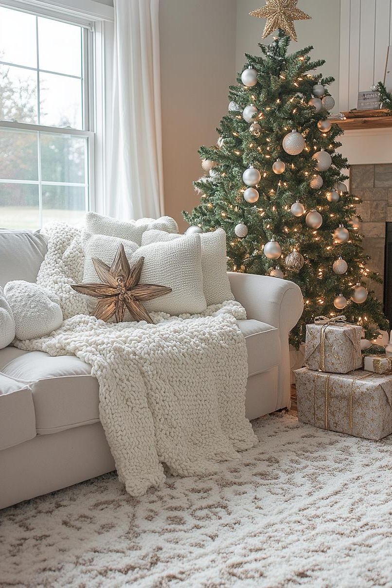 16. Cozy Farmhouse Knit Decor Ideas - photo 2