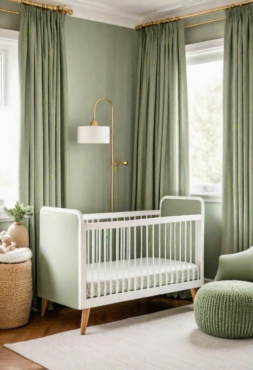 41. Blackout Curtains in Silk Sage Green