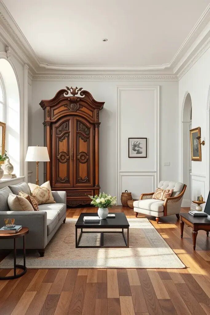 Adding Vintage Warmth to Modern Rooms