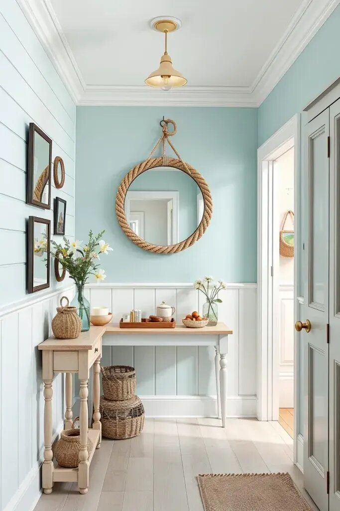 How to Craft a Nautical Rope Mirror