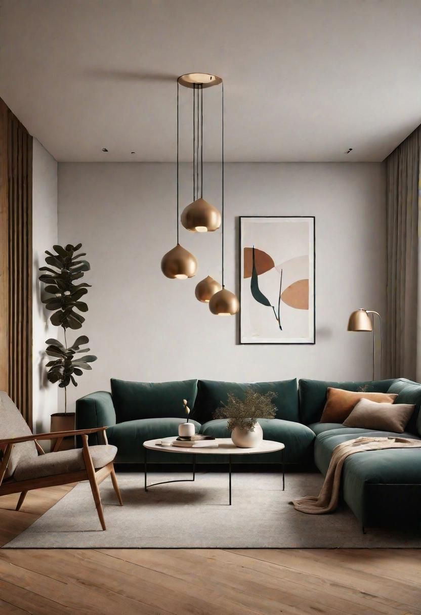 7. Pendant Lighting for Compact Rooms