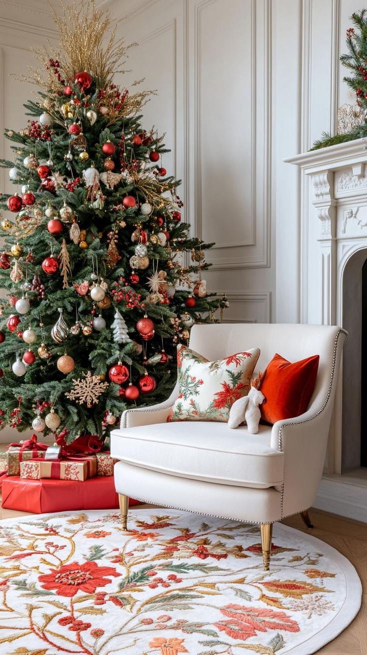8. Luxurious Velvet Tree Skirt Ideas - photo 2