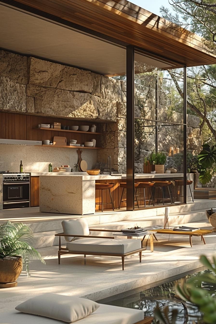 18. Nordic-Inspired Outdoor Kitchen Style - photo 2