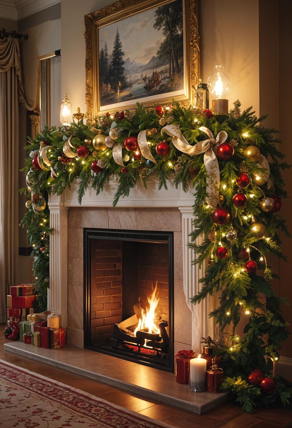 1. Elegant Christmas Mantle Styling Tips - photo 2