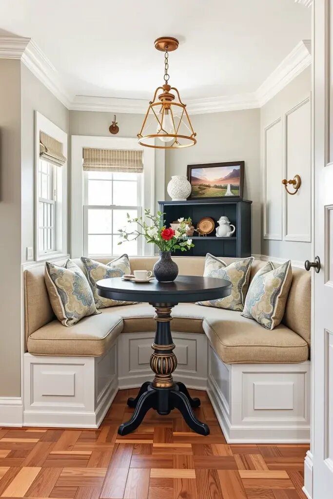 Cozy Dining Nooks in Sage and Blue - photo 2