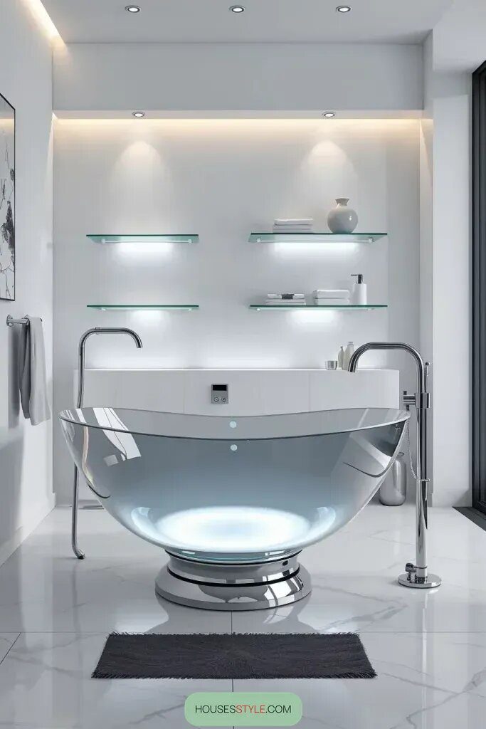 Color-Changing Bathtubs That Light Up