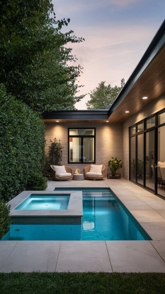 6. Elevated Pools for a Bold Look