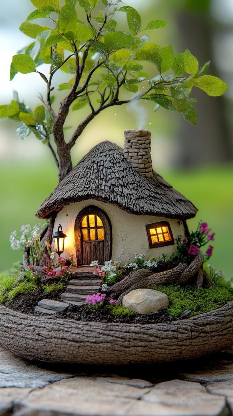 5. Tiny Fairies' Home Among the Trees - photo 3
