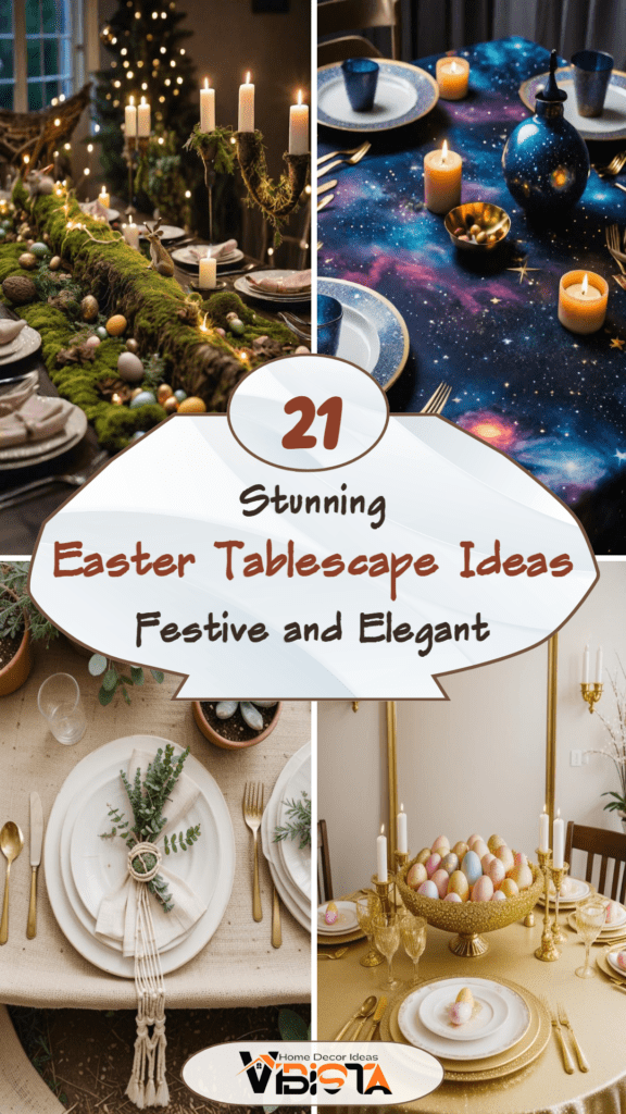 21 Stunning Easter Tablescape Ideas: Festive and Elegant Table Settings
