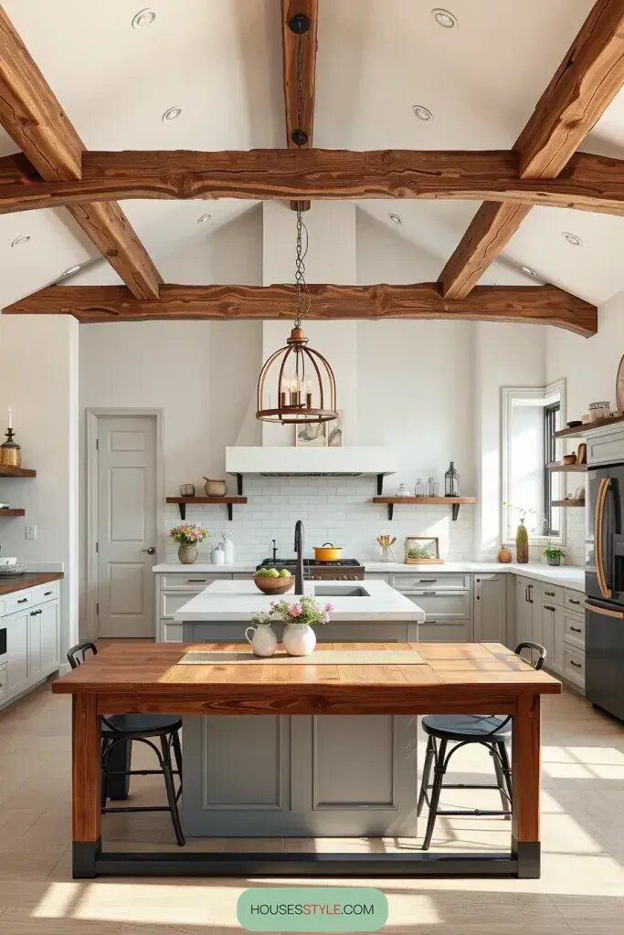 Blending Contemporary Style With Rustic Comfort