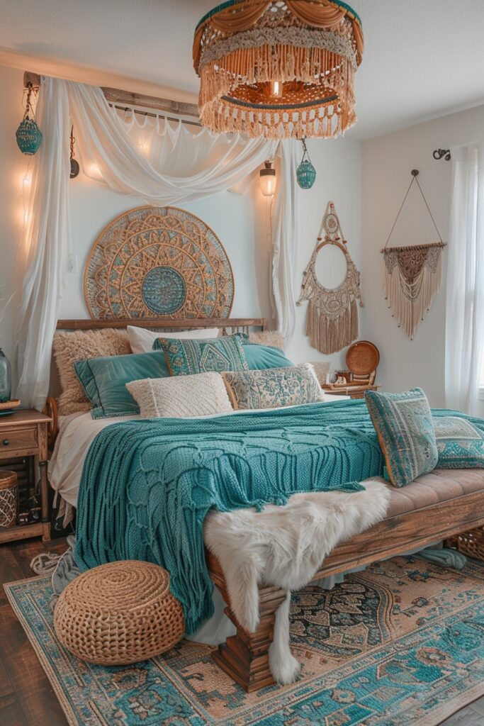 6. Boho Retreat After Dark