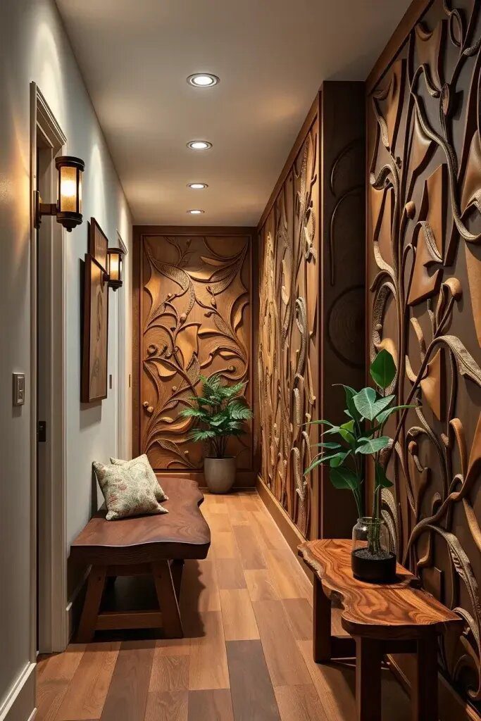 Handcrafted Relief Panels Inspired by Nature - photo 2