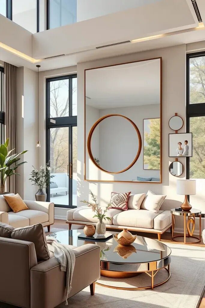 Using Mirrors to Add Light and Space - photo 3