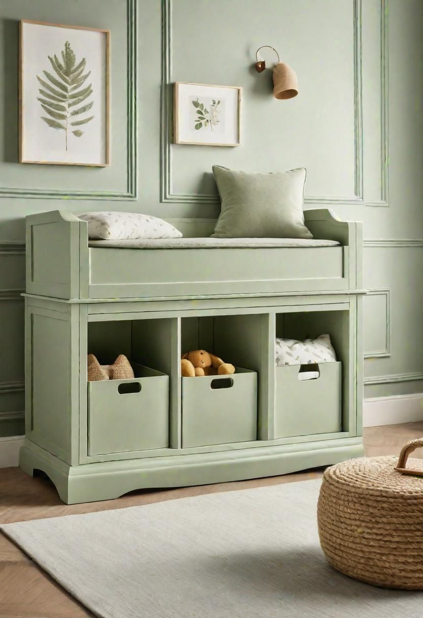 29. Storage Bench With Hidden Compartment - photo 2