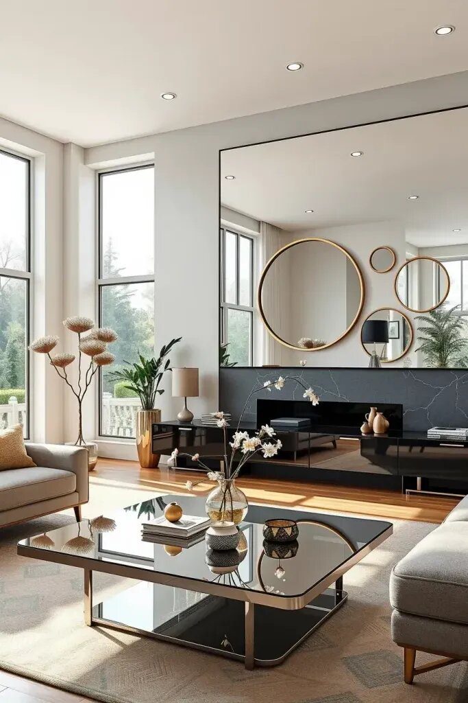 Using Mirrors to Add Light and Space - photo 2