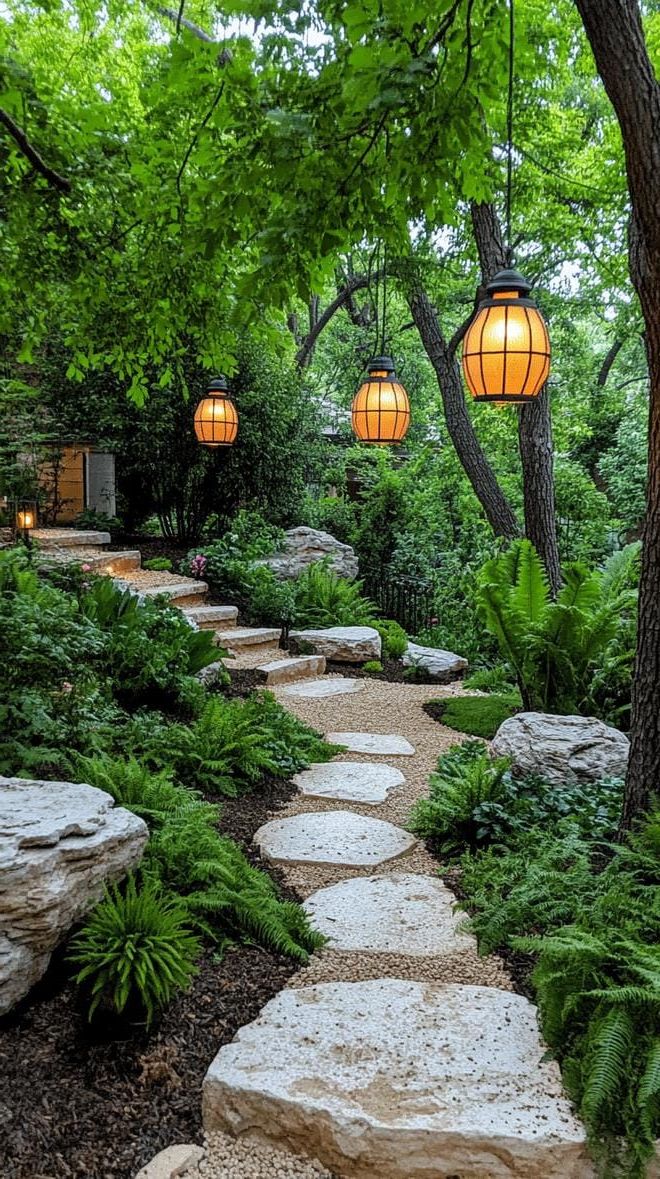 19. Backyard Garden Lantern Ideas - photo 2