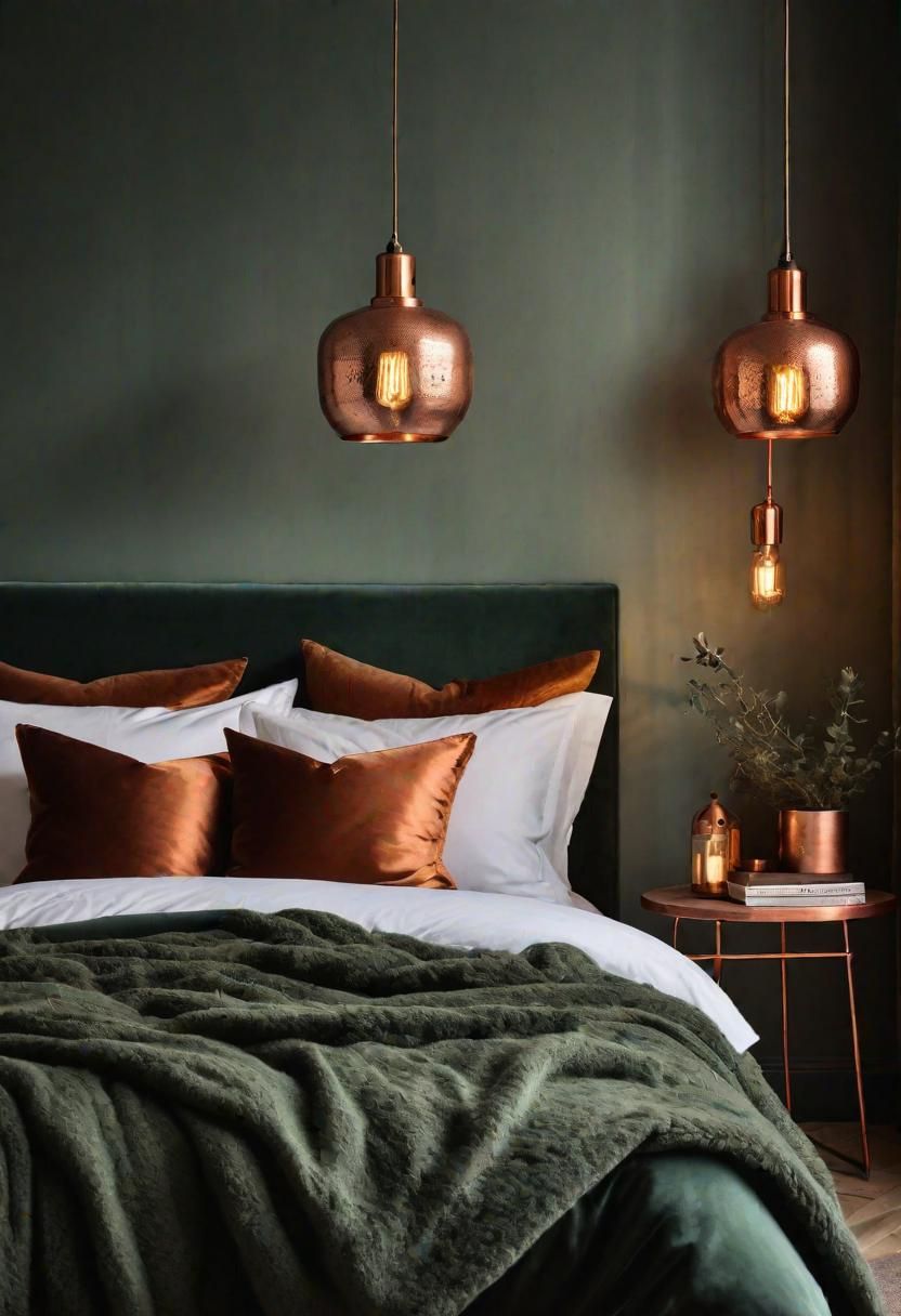 8. Earthy Sage Bedroom Decor Inspiration