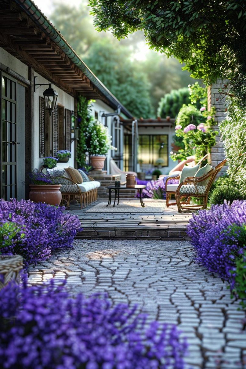 9. French Country Patio Charm