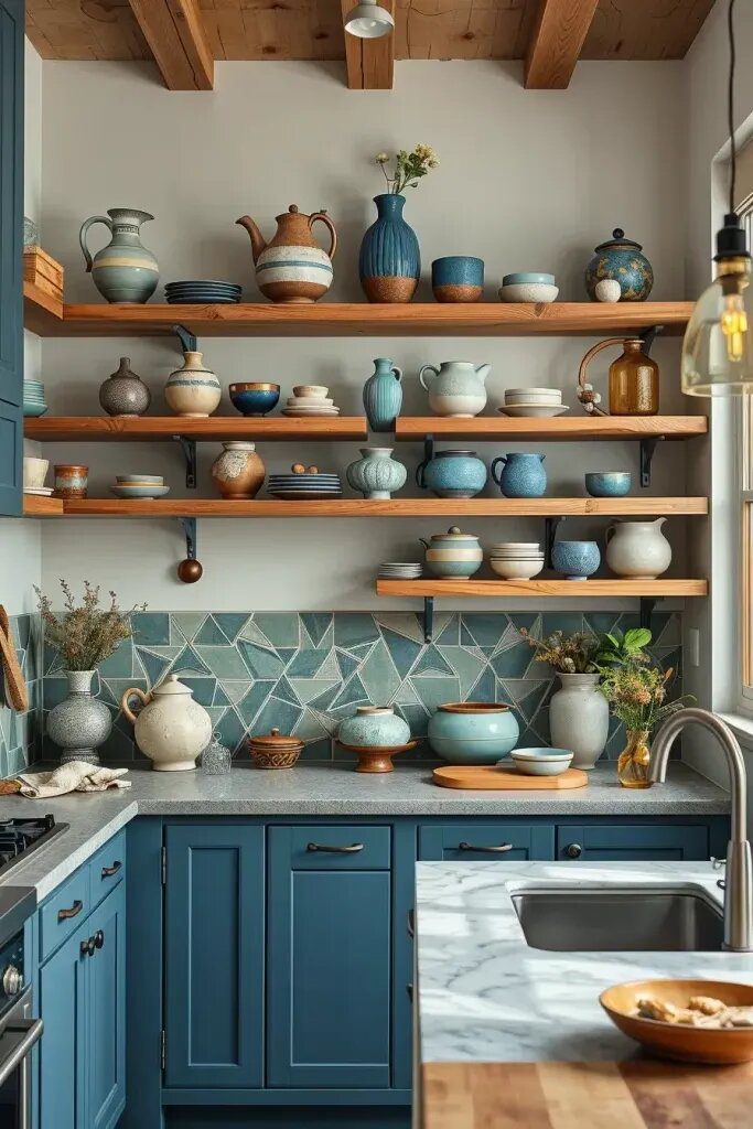 Matching Ceramic and Pottery Accents
