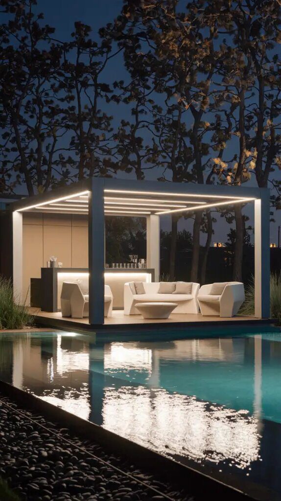 3) Lighting Tricks for a Magical Pavilion - photo 2