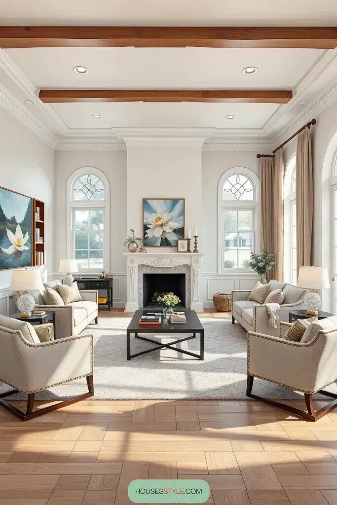 Building a Balanced Layout For A Cozy Living Room - photo 2