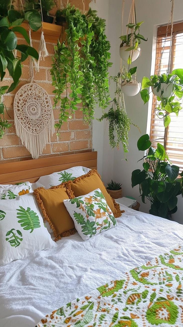 7. Bohemian Green Plant Oasis - photo 3