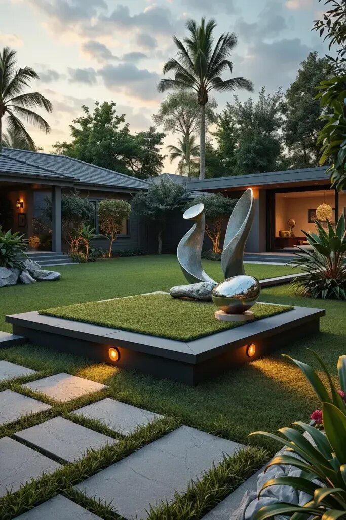 Contemporary Sculptures and Garden Artwork