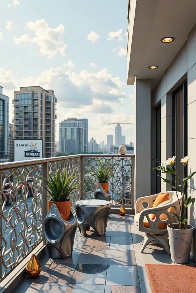 Bringing 3D Texture to Balcony Design - photo 2