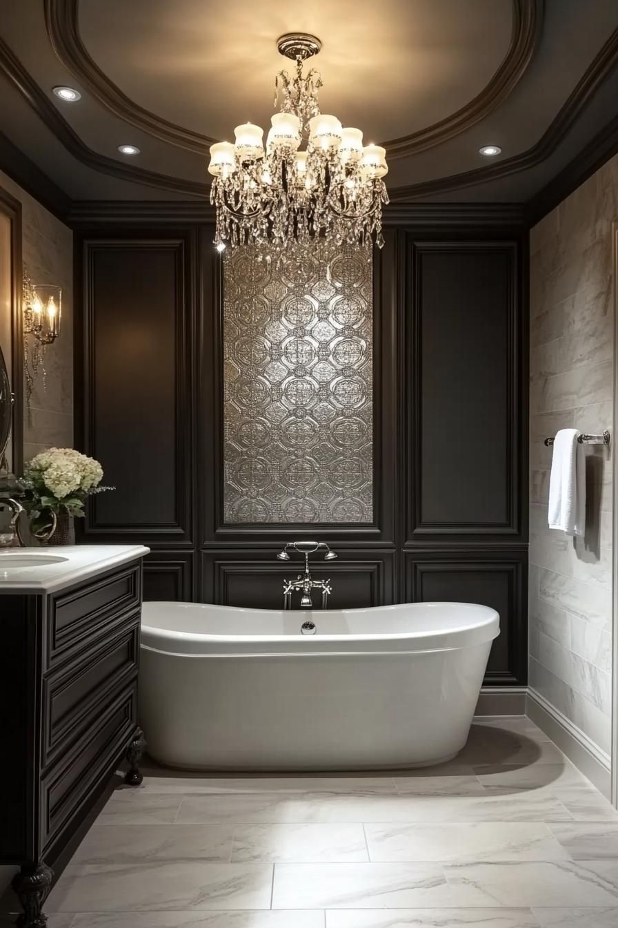 12. Unexpected Chandeliers in Bathrooms - photo 3