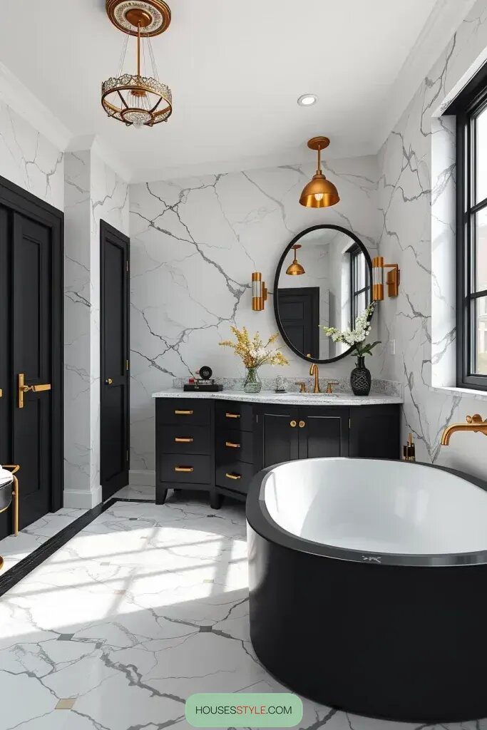 Bold Color Pairings for Standout Bathrooms