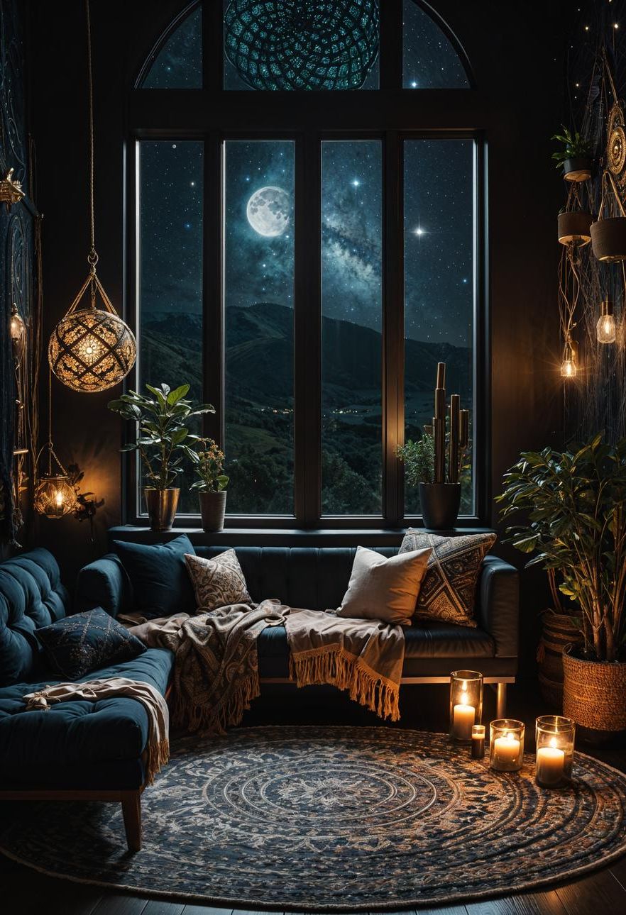 29. Starlit Boho Living Room Oasis - photo 2